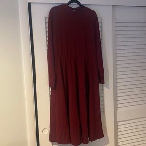 Long sleeved dress